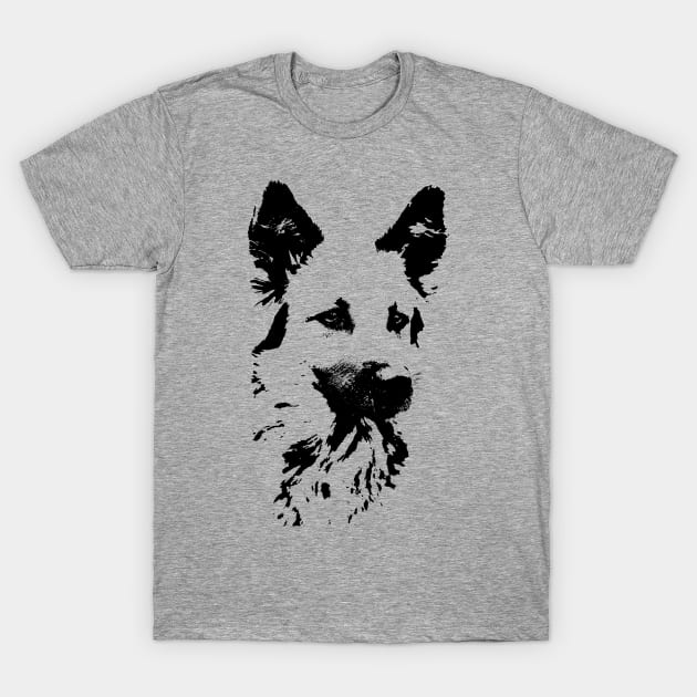 dog threshold T-Shirt by hudayadi